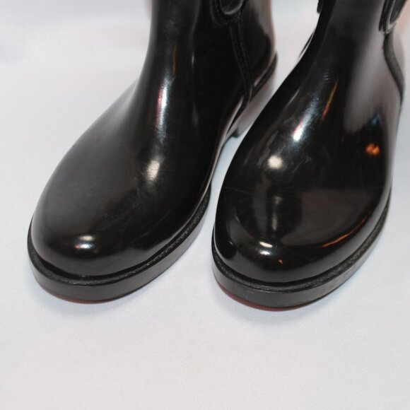 Coach Tristee Outline Signature Back Lace-up Boots - Picture 13 of 16